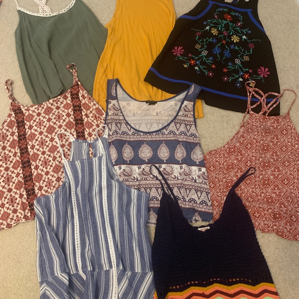 8 Tank Top Bundle!
